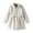 Creamy White, variant on LittleSpring Big Girls Faux Wool Peacoat, Long Sleeve, Size 12-14