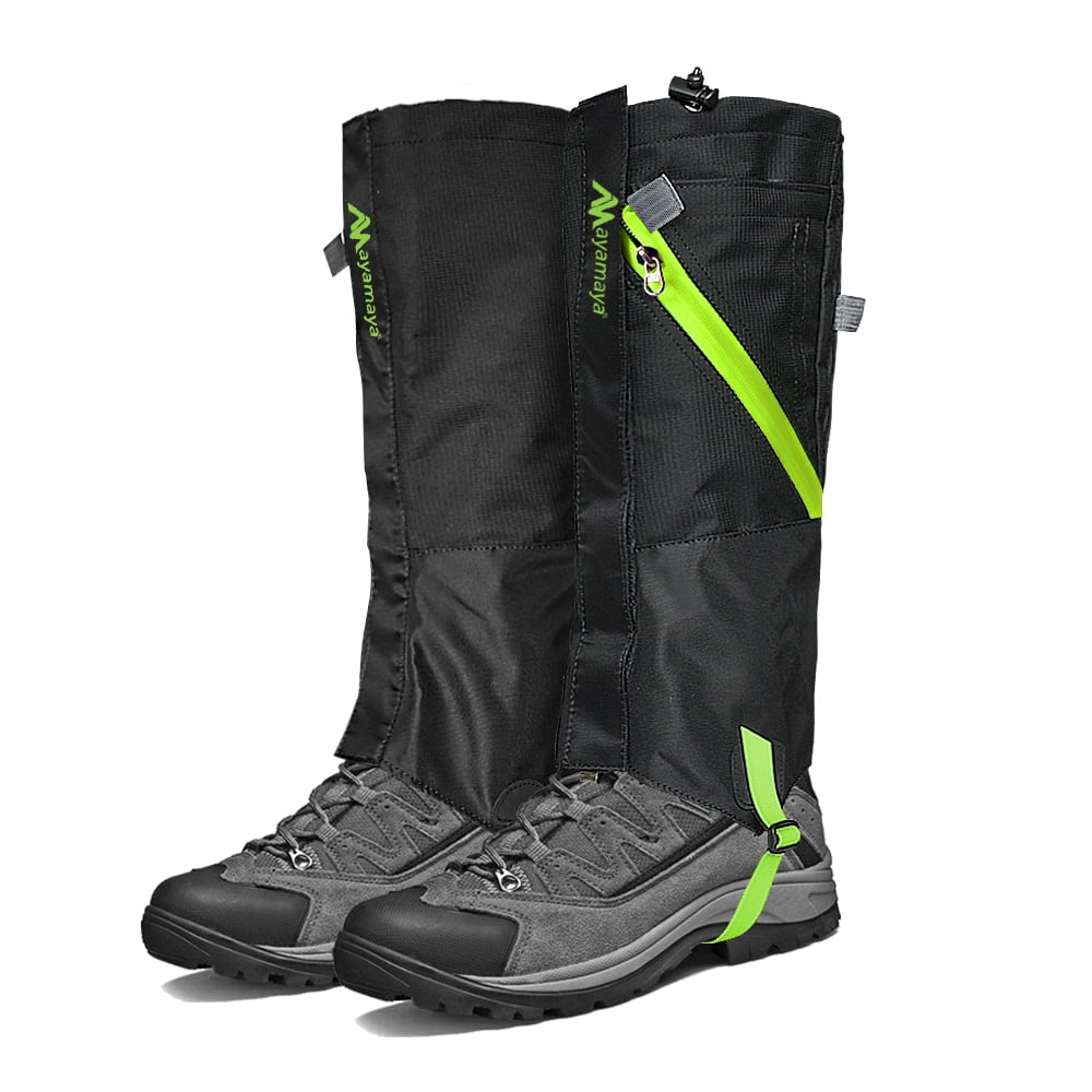 Kids Hiking Leg Gaiters Snow Boot Gaiters Waterproof Walking High Leg Cover