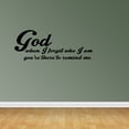 thumbnail image 1 of God Remind Me Decal Vinyl Wall Decals Vinyl Decals Religious Decal Christian Decal PC30, 1 of 5
