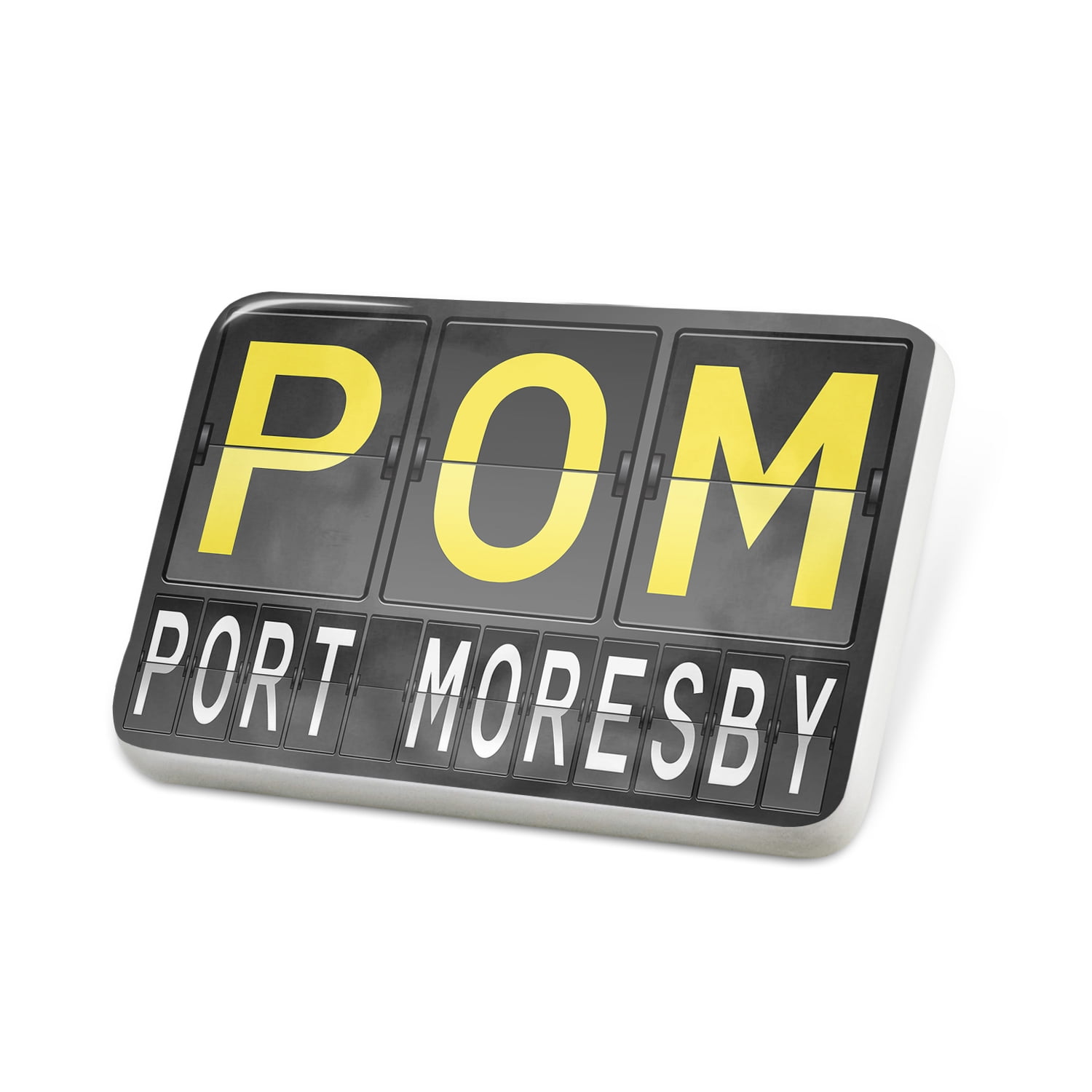 porcelein-pin-pom-airport-code-for-port-moresby-lapel-badge-neonblond