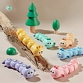 thumbnail image 3 of Esaierr Baby Bug Toys Toddler Plastic Caterpillar Toys Kids Educational Ladybug Toys Suitable for 3+ Years Old, 3 of 7