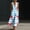 02 Multicolor, variant on Women's Summer Dress with Floral Print – Sleeveless Spaghetti Strap V-Neck for Casual Beach Vacation & Date Night
