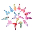 thumbnail image 1 of 10pcs Mixed Assorted Baby Kid Children Girls Cartoon Hair Pin Clips Hairpin Bow, 1 of 6
