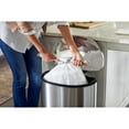 thumbnail image 3 of 13 Gal.Â&nbsp;FLEXÂ&nbsp;White Drawstring Kitchen Trash Bags (55 Count), 3 of 5