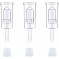 thumbnail image 1 of Barboteur Fermentación, 3 Piezas De Fermentación Airlock, Bonde De Fermentation Avec 3 Bouchon, Sas Pour La Fermentation, Tubos De Fermentación Pour Ferment, 1 of 4
