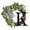 15"*15",K, variant on AYktou Front Door Wreath-26 Letter Welcome Sign Spring Wreaths for Front Door,Eucalyptuses and Bow Wreath for Spring,Summer,Autumn,Winter,Wall,Window,Farmhouse Decoration,14*14"