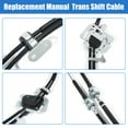 thumbnail image 6 of Unique Bargains Manual Transmission Gear Shifter Cable for Toyota Celica 2000-2005 for Floor Shift 33820-2B540, 6 of 6