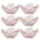 thumbnail image 1 of 6pcs vidrio fruta placa ensalada de cristal cuenco flor diseño joyería bandeja bandeja de almacenamiento, 1 of 8