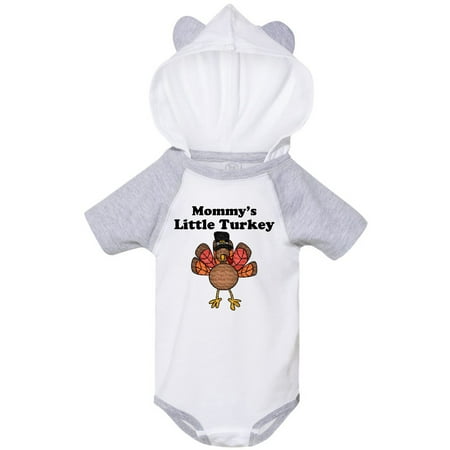 

Inktastic Mommy s Little Turkey Gift Baby Boy or Baby Girl Bodysuit