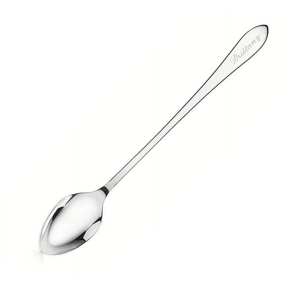 Fine Sterling Silver LONG SPOON by Cunill Italy
