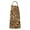 Yellow And Brown, variant on Leopard Pattern with Green and Black Spots Apron-Garden Aprons for Women with Pockets-Cotton Linen Waterproof Kitchen Cooking Gardening Aprons Adjustable for Kitchen,Cooking,BBQ and Salon 33x27 Inch