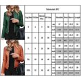thumbnail image 2 of ZHAOCHENG Chaquetas de cuero sintético para mujer, pantalones cortos con cremallera para motocicleta, prendas de vestir exteriores para motociclista, abrigo ajustado con cintura para mujer, 2 of 3