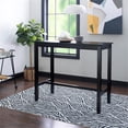 thumbnail image 2 of Linon Claridge 42" Wood Bar Height Pub Table in Black Finish, 2 of 14