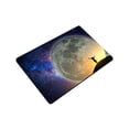 thumbnail image 3 of MKHERT Beautiful Big Full Moon Galaxy Space Exploration Doormat Rug Home Decor Floor Mat Bath Mat 23.6x15.7 inch, 3 of 3