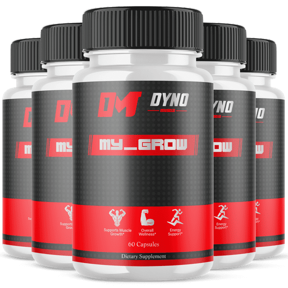 Dyno My Grow Advanced Formula Pills All Natural Vitamin Supplement 300 Capsules