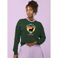 thumbnail image 2 of Vintage My Corgi Is My Valentine Sweatshirt Women -Image by Shutterstock, Female Medium, 2 of 4