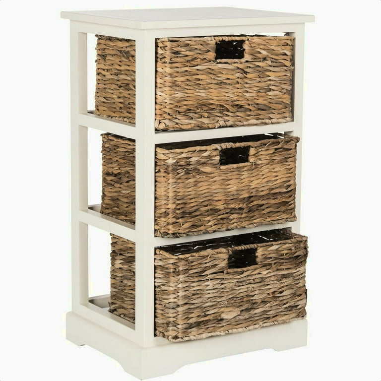 Santa cruz solid wood end table with storage deals