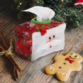 thumbnail image 3 of GOOHOCHY - Juego de 2 cajas de pañuelos desechables navideñas para el hogar. Decoración de escritorio., 3 of 7