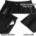 thumbnail image 5 of Icy Shorts for Women, 8 Inch Inseam Ice Silk Quick-Dry Stretch Casual Shorts with Pockets & Drawstring, Moisture-Wicking Summer Trousers, 5 of 7