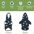 thumbnail image 5 of Bingfone Night Forest Wolf Dog Clothes Hoodie, Pet Winter Coat,Puppy Sweatshirts for Small Dogs Boy Girl,Suitable for All Breeds-Small, 5 of 6