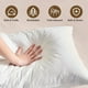 thumbnail image 5 of Almohadas BHZ con plumas de ganso, tamaño queen, 100% algodón, 5 of 8