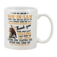 thumbnail image 1 of To My Dear Son In Law Mug Option Is Some Days Best Gift For Son-In-Law Mug, 1 of 7