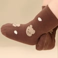 thumbnail image 2 of TELOLY 5Pairs Toddler Socks,Cotton Socks for 5-8 Years Old Toddler Girl Socks,Wear-Resistant and Skin-Friendly Kids Socks,Style1,L, 2 of 4
