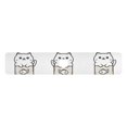 thumbnail image 7 of Yayeee Faucet Mat for Kitchen Sink 30" Diatomite Long Splash Guard Pad, Beige Chubby Cat, 7 of 7