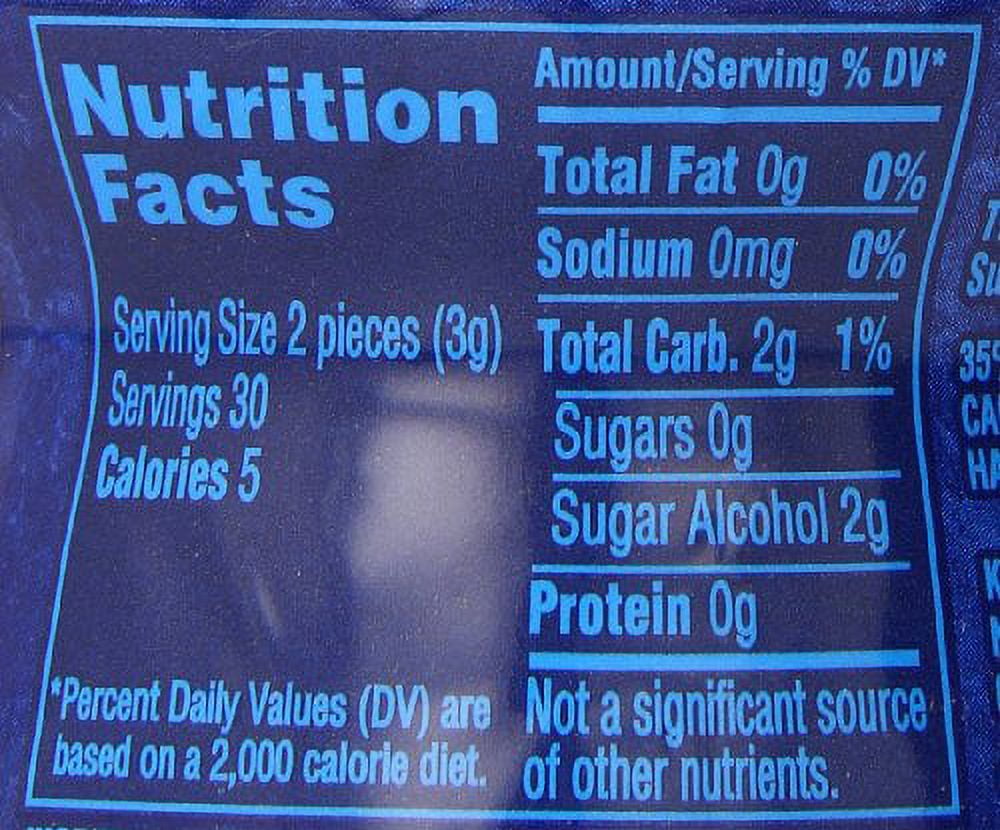 Dentyne Ice Peppermint Sugar-Free Chewing Gum, 6 Bottles of 60 Pieces (360 Total Pieces)