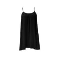 thumbnail image 1 of Ropa Playa Ocean Pacific para Mujer Vestido Cuello Redondo Sin Manga Tirante Cruzado Negro Talla M, 1 of 4