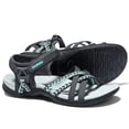 thumbnail image 1 of Sandalias deportivas de senderismo para mujer UBFEN, gris menta, ajustables, 1 of 6