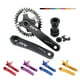 thumbnail image 5 of Juego de bielas de bicicleta 104BCD Rueda de cadena Bicicleta Black_36T SM SunniMix Brazo de manivela de bicicleta plegable, 5 of 8
