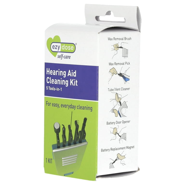 Ezy Dose Self-Care, Hearing Aid Cleaning Kit, 1 Kit HSA/FSA