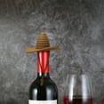 thumbnail image 3 of Tapón de botella de vino Conservador de frescura de doble sellado | Diseño de sombrero de uva | Plástico a prueba de fugas | Se adapta a botellas de vino, cerveza, aceite, vinagre | 3 opciones de, 3 of 4