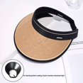 thumbnail image 1 of Sombrero para el sol al aire libre de verano para mujer, transpirable, protección UV redonda, Protector de cuello, cubierta f..., 1 of 5