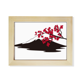 thumbnail image 1 of Patron japones Sakura y Fuji Escritorio de madera Arte Pintura 6x8 pulgadas marco de foto foto, 1 of 4