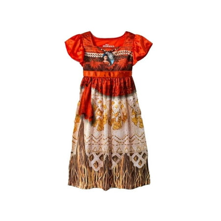 Toddler Girls Disney Princess Moana NightGown - 4T, Red