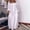 White, variant on Women's Baggy Maxi Dresses Summer 3/4 Sleeve Kaftan Long Dress with Pockets Floor Length 2024 Fashion
