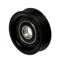 Power Steering Accessory Belt Idler Pulley - Compatible with 2003 - 2006 Hyundai Santa Fe 3.5L V6 2004 2005