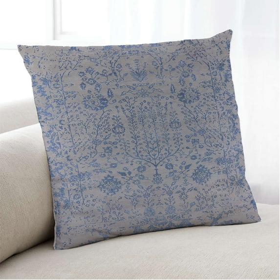Ahgly Company Indoor Square Mid-Century Modern Throw Pillow, 18 inch by 18 inch