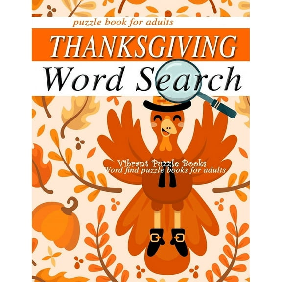 THANKSGIVING word search puzzle books for adults.: Word find puzzle books for adults, (Paperback)