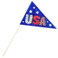 thumbnail image 4 of Fun Express Color Your Own Patriotic Pennant Flags - 24 Pc, 4 of 4