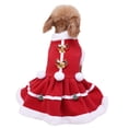 thumbnail image 3 of YUEHAO Christmas Sweaters for Dogs,  Pet Supplies Pet Dog Dress Solid Color Christmas Coat Sweatshirt Vest Pets Cat Warm Red, 3 of 9