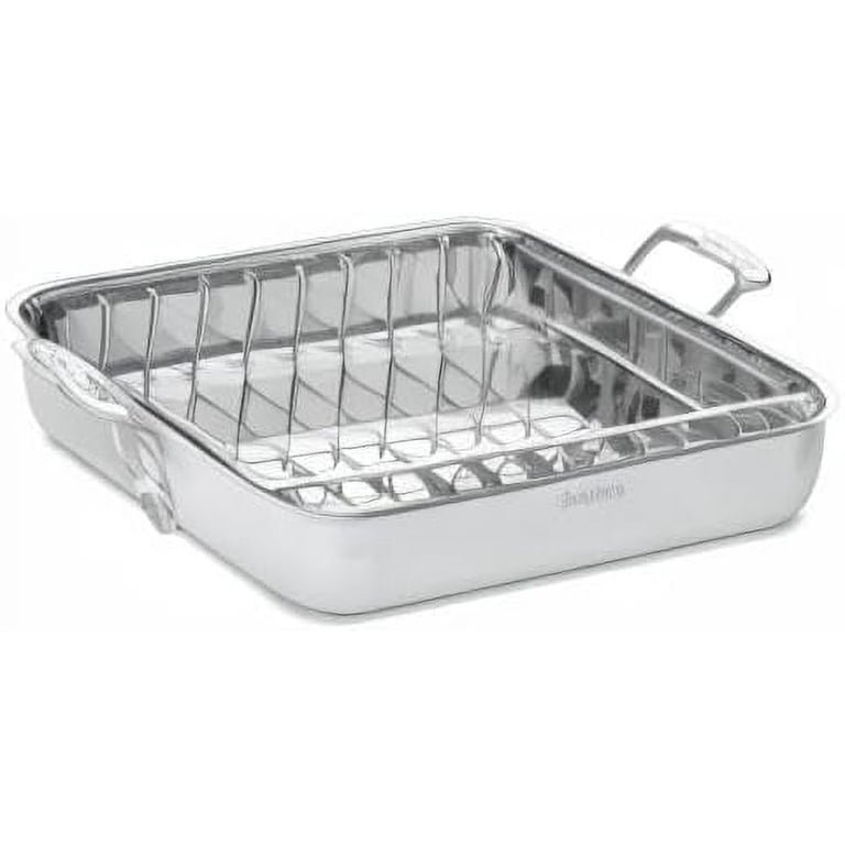 Cuisinart 16-Inch Roaster with Rack, Stainless Steel photo 5