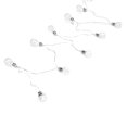 thumbnail image 2 of Cadenas de luces LED, lámpara con alambre de cobre resistente al agua, cadena de bombillas E27, luces para decoración del dormitorio del hogar, 2 of 5