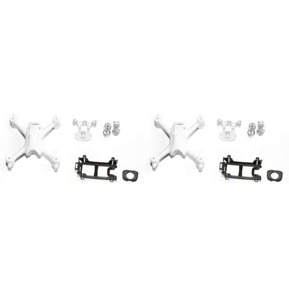 HobbyFlip Plus Body Shell Set Fuselage Frame Quadcopter H107C+-01 Compatible with Hubsan X4 H107C+ PLUS 2 Pack