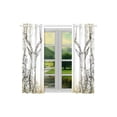 thumbnail image 2 of Mkhert Deer Blackout Window Curtain Kitchen Curtain 26X39 Inch, 2 Panels, 2 of 3