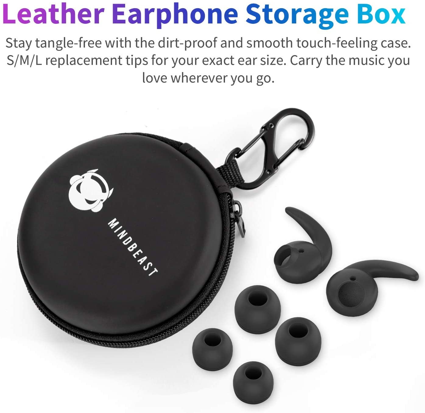 MINDBEAST Bluetooth Earbuds with Noise Cancelling and Strong Bass - Portable and Lightweight with 36 Hours Battery Life - Compatible with iPhone, Sams : MINDBEAST Super Bass Wired Earbuds with Microphone