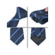 thumbnail image 3 of Corbata ajustable con cremallera INSPIRE CHIC para hombres, corbata de cuello para ocasiones casuales y formales, azul marino - 4 18.9" × 3.2", 3 of 4