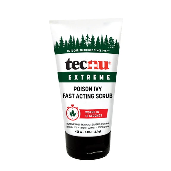 Tecnu Extreme Poison Oak and Ivy Scrub, Removes Rash-Causing Oils from Skin - 4 Ounce